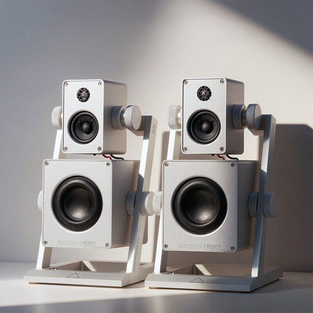 3Way 패시브 스피커 알루미늄 4옴 50W HiFi 데스크톱 PC 오디오 - 상품 이미지
