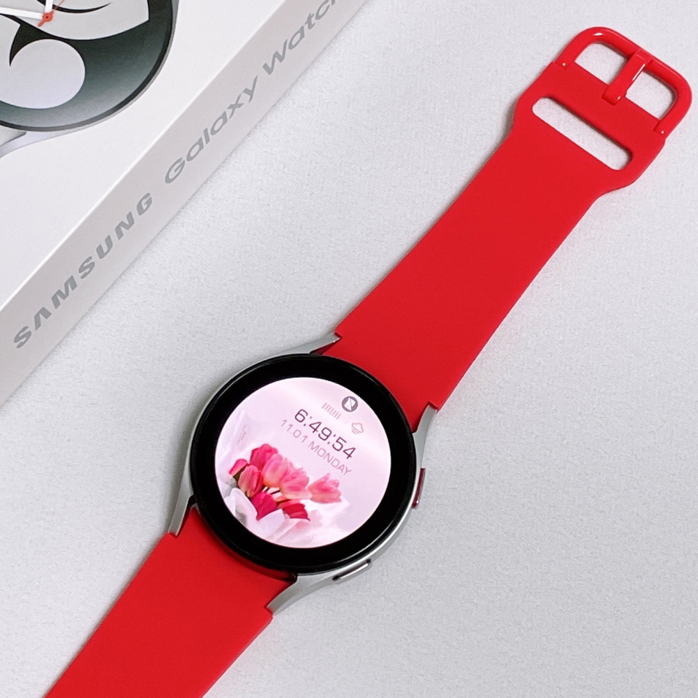 우먼스9999 갤럭시워치 7 스트랩 날개형 실리콘 갤워치 6 5 4 클래식 호환 밴드 시계줄 제품 이미지
