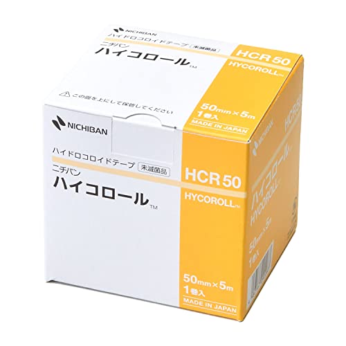 니치반 하이코롤 50mmX5m HCR50 하이드로콜로이드 마찰 밀림 방지