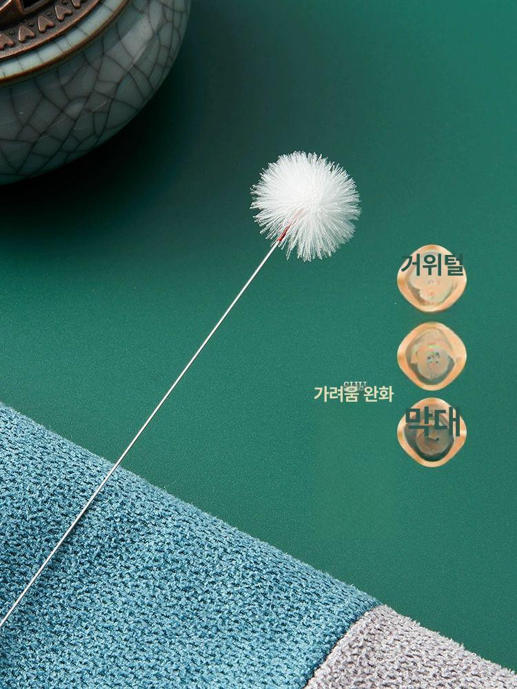 귀이개 귀파개 솜털 깃털 세트 귀파는도구 관리 귀청소 11종 - 상세 이미지 4