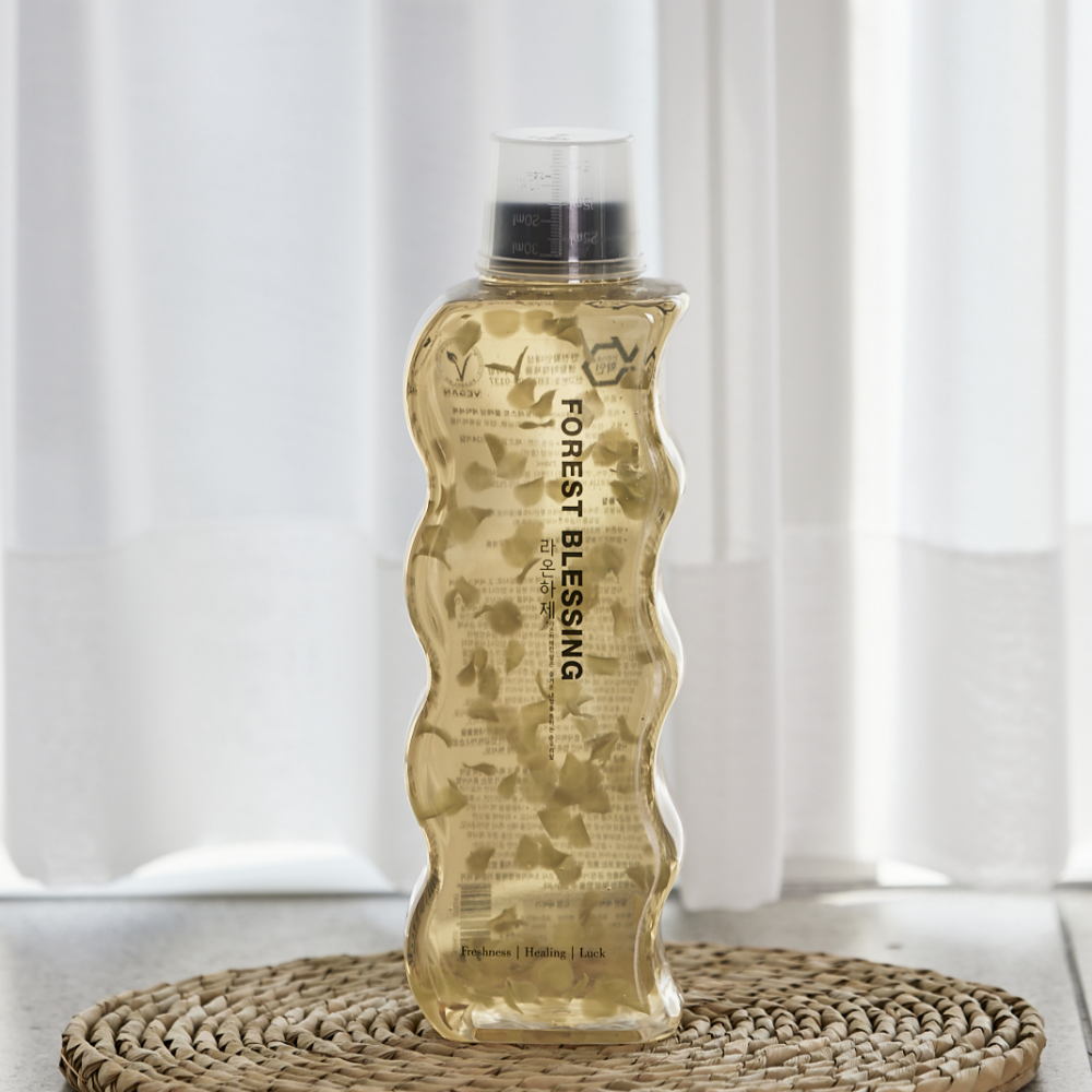 라온하제 고농축 중성 꽃잎 세탁세제 비건 실내건조 운동복 빨래 750ml, 포레스트 블레싱, 1개 - 상품 이미지