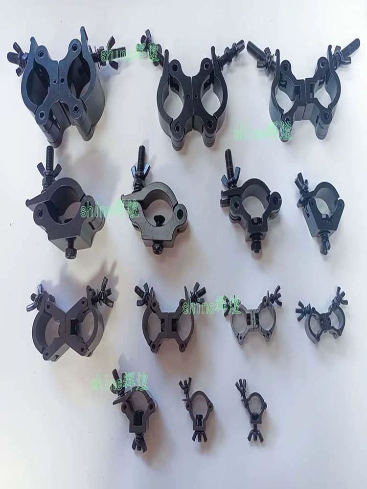 회전 버클 파이프클램프 강력 홀딩 공사 원형 싱글 실버 18-21mm (2cm) - 상세 이미지 5