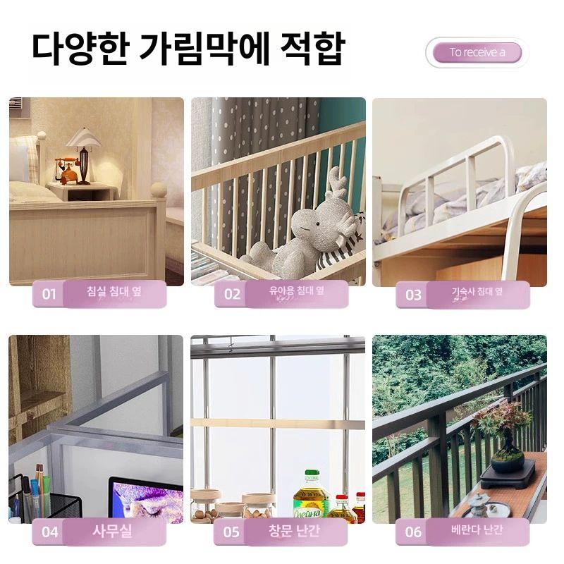 수납정리함 침대 사이드 바스켓 화이트 바구니 걸이 포켓 화이트 대형 - 상세 이미지 4