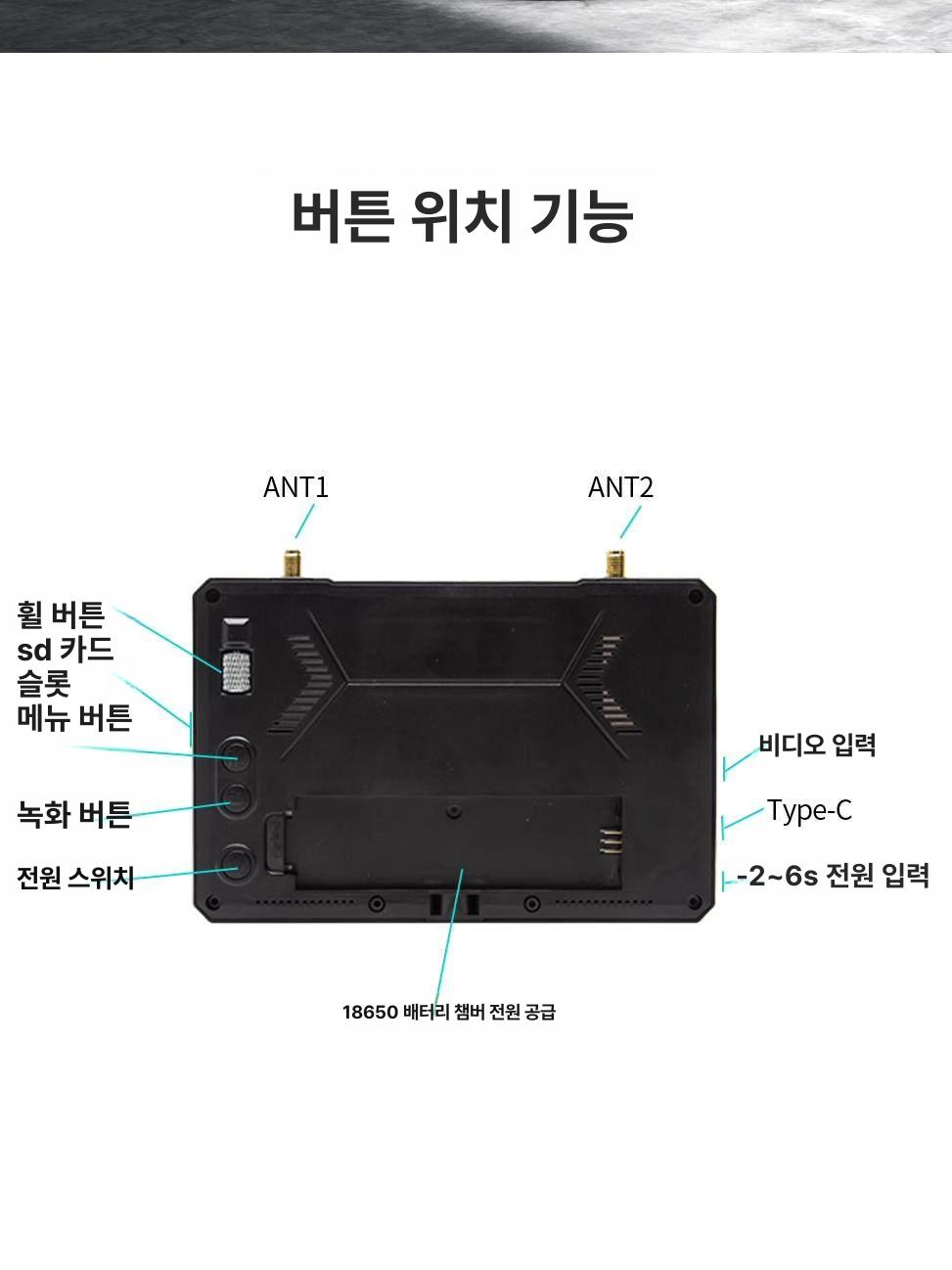 프리뷰 터치스크린 촬영 SLR 방송용 SDI HDMI M5F 디스플레이 기타 종류 - 상세 이미지 5