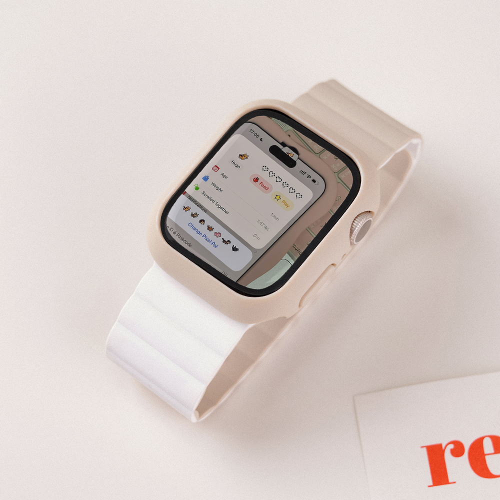 [알뜰쇼핑] 우먼스9999 애플워치 11 스트랩 마쉬멜로 마그네틱 10 9 8 7 6 SE 5 4 3 2 1 호환 밴드 시계줄 제품 이미지