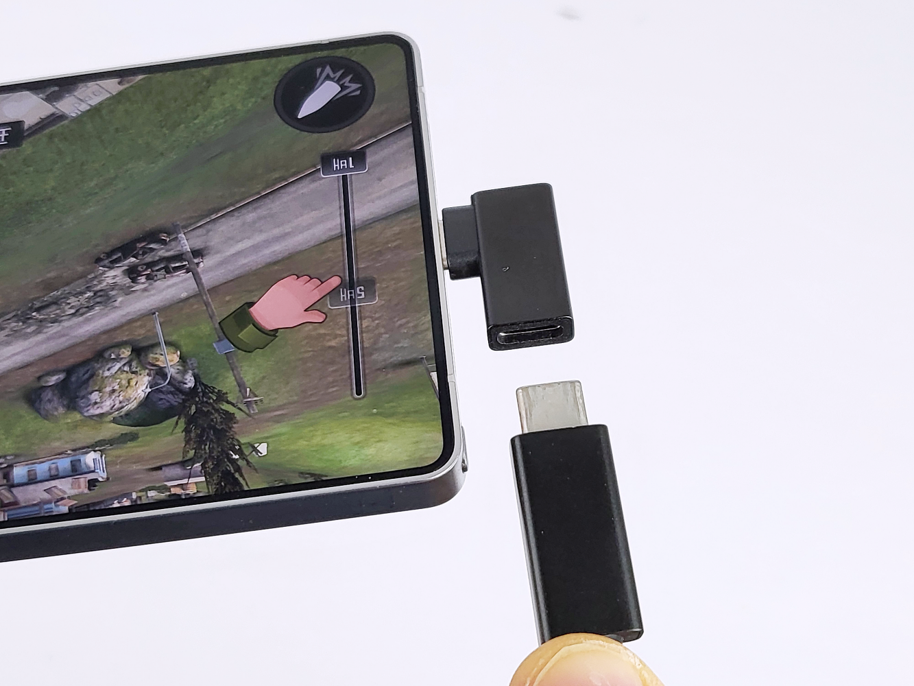 USB C 타입 직각 90도 꺽임 선정리 커넥터 - 상세 이미지 3