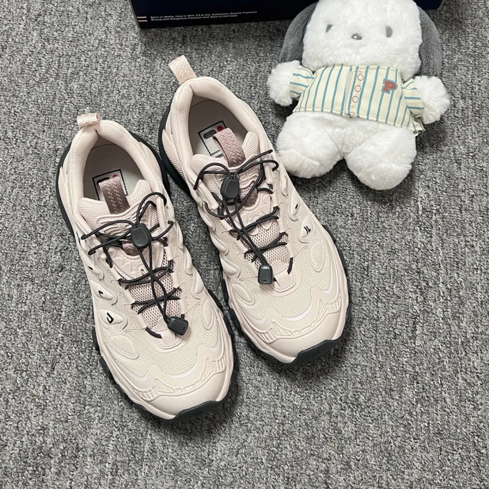 휠라 스니커즈 캐주얼 로우탑 데일리 운동화 화이트 F12W611104FPW - 상세 이미지 2