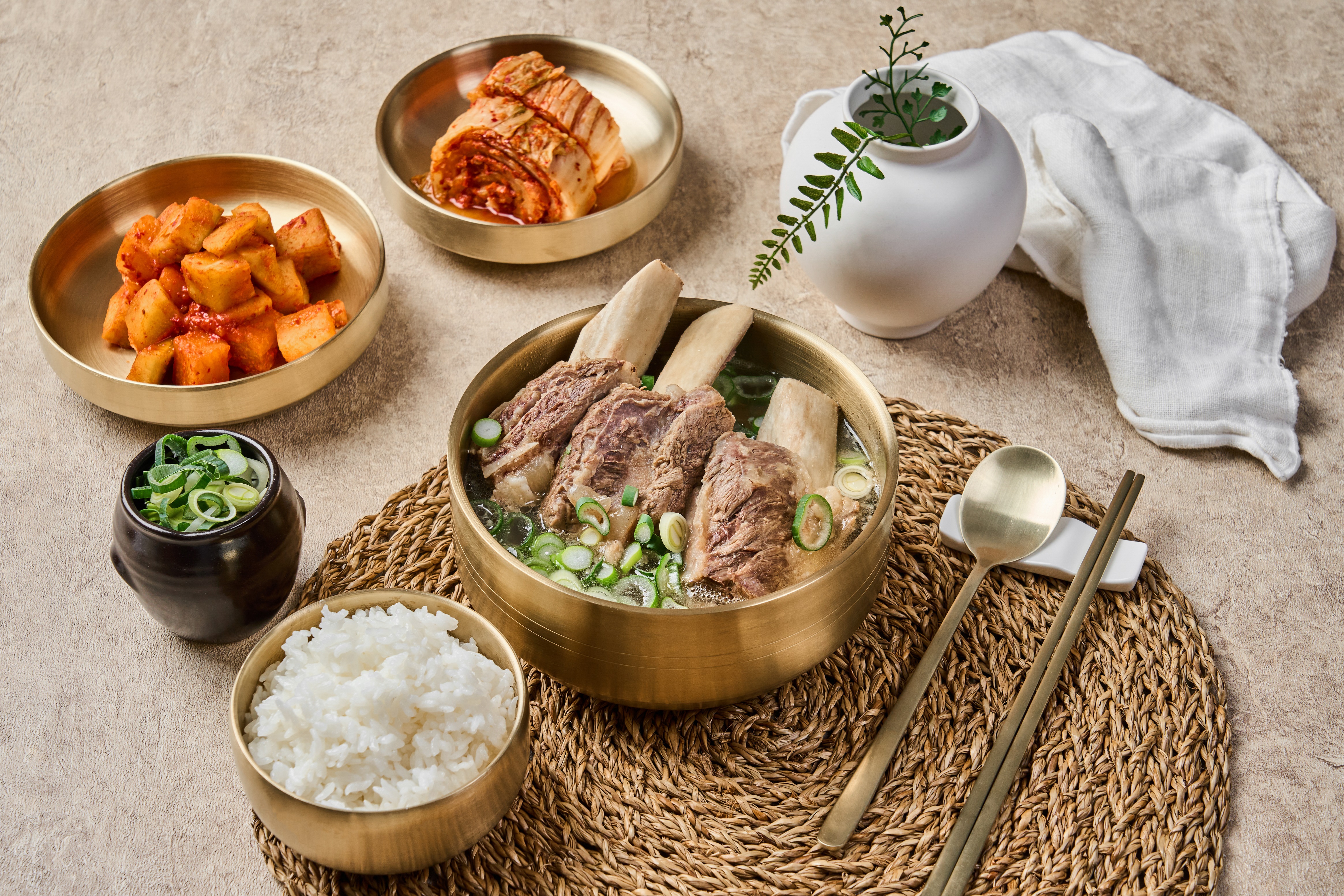 [런칭이벤트] 갈비3대 왕갈비탕 소 갈비탕 1kg 간편식 밀키트 가온키친 5개 이미지 8