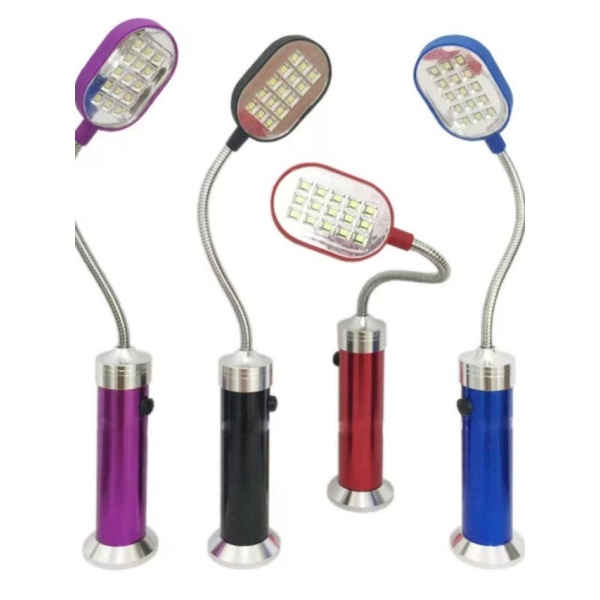 강력 휴대용 LED 작업등 정비용 플렉시블 호스 라이트 자바라 무드 조명 그린 컬러 센서형 15 15 LED 플렉시블 호스 라이트 - 상세 이미지 2