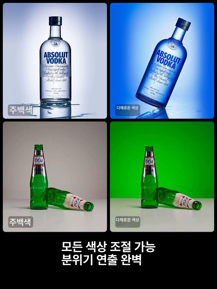 VL120 RGBLED 조명 비디오 VL49 1개 2077 데스크탑 삼각대 - 상세 이미지 3