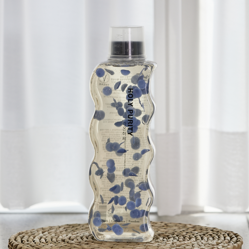 라온하제 고농축 중성 꽃잎 세탁세제 비건 실내건조 운동복 빨래 750ml, 홀리 퓨리티, 1개 - 상품 이미지