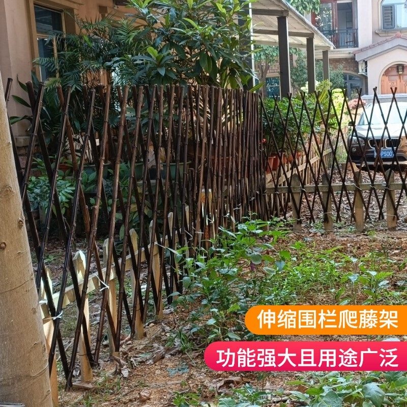 대나무 펜스 정원 벽 옥상 출입금지 울타리 꾸미기 옥상 텃밭 가림막 옥외용 장식 담장 흰색(높/넓) 60cm x 200cm - 상세 이미지 2