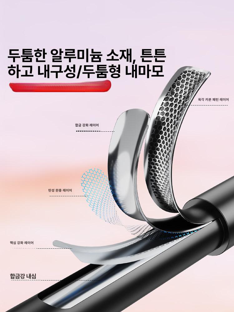 바퀴달린 삼각대 이동식 촬영 휴대용 라이브 브이로그 권총형 라이트 스탠드 - 상세 이미지 5