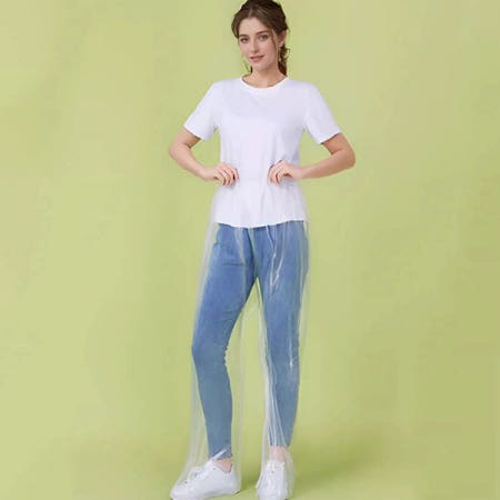 STATING 일회용 10p 화이트 방수 레인팬츠 비옷 하의 야외활동 행사 이벤트 간편 착용