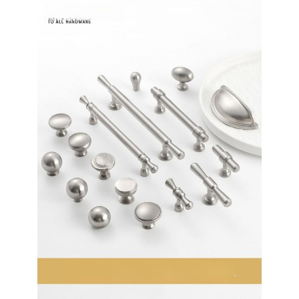 고급스러운 엔틱 황동 옷장 서랍 무타공 수납장 욕실 유럽식 B형 구멍 간격 단일 1번 직경 20mm - 상품 이미지