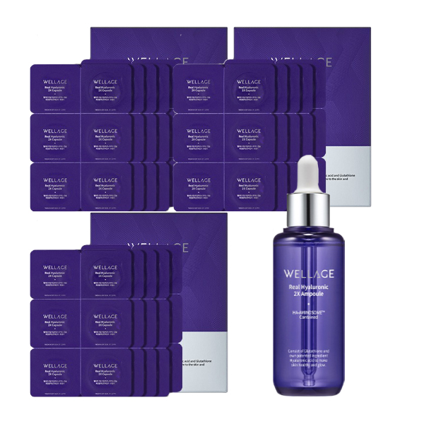 시즌3 웰라쥬 히알루론산 캡슐 앰플 66회분 +앰플 70ml 리얼 히알루로닉 세럼 - 상세 이미지 2
