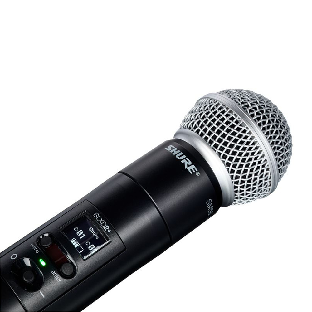 SHURE SLXD2+/SM58 슈어 SM58 무선 핸드 마이크 단품 SLXD2+/58 - 상세 이미지 4