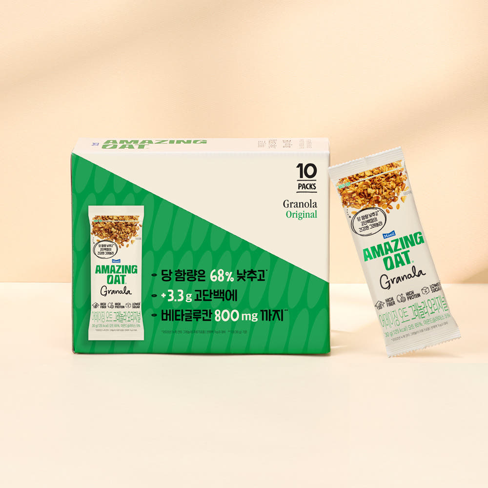 매일유업 어메이징 오트 그래놀라 30g 10입