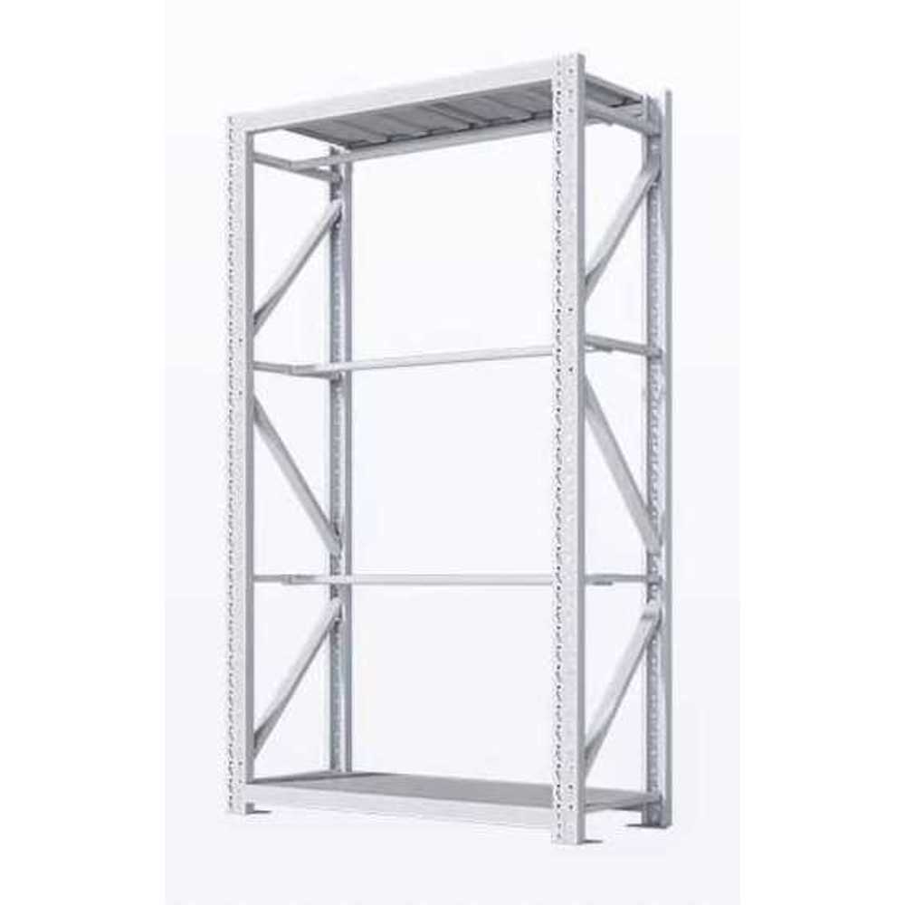 세탁소 행거 선반 철제 코트랙 조립식 의류창고 대형 150cm 선반x - 상품 이미지