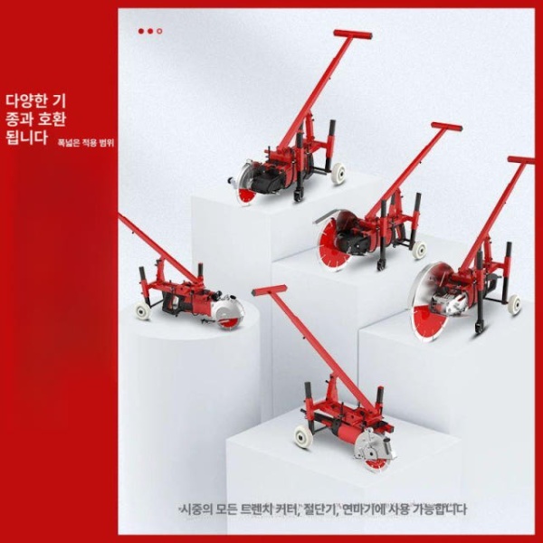최강 산업용 콘크리트 절단기 전기 컷팅기 벽체 링쏘 아스팔트 헤어라인 310 표준 프레임 깊이 11cm 헤어라인 310 톱날 깊이 11cm - 상세 이미지 4