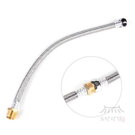 우노구나 연결호스 400mm 60183 (2E124) 수도부속 수전연결호스