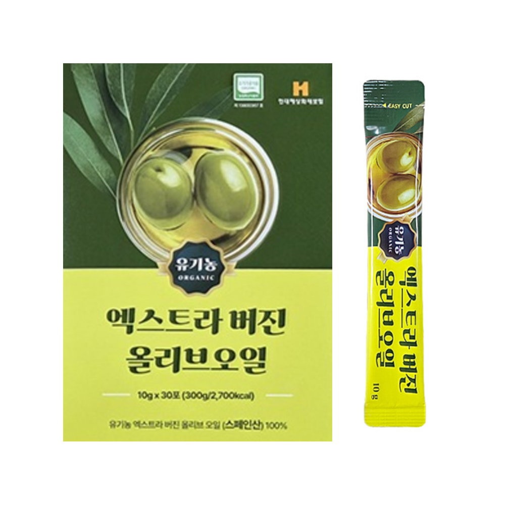 유기농 엑스트라버진 올리브오일 지중해 햇 올리브 공복 오일 스틱 스페인 30포, 2개 - 상세 이미지 3