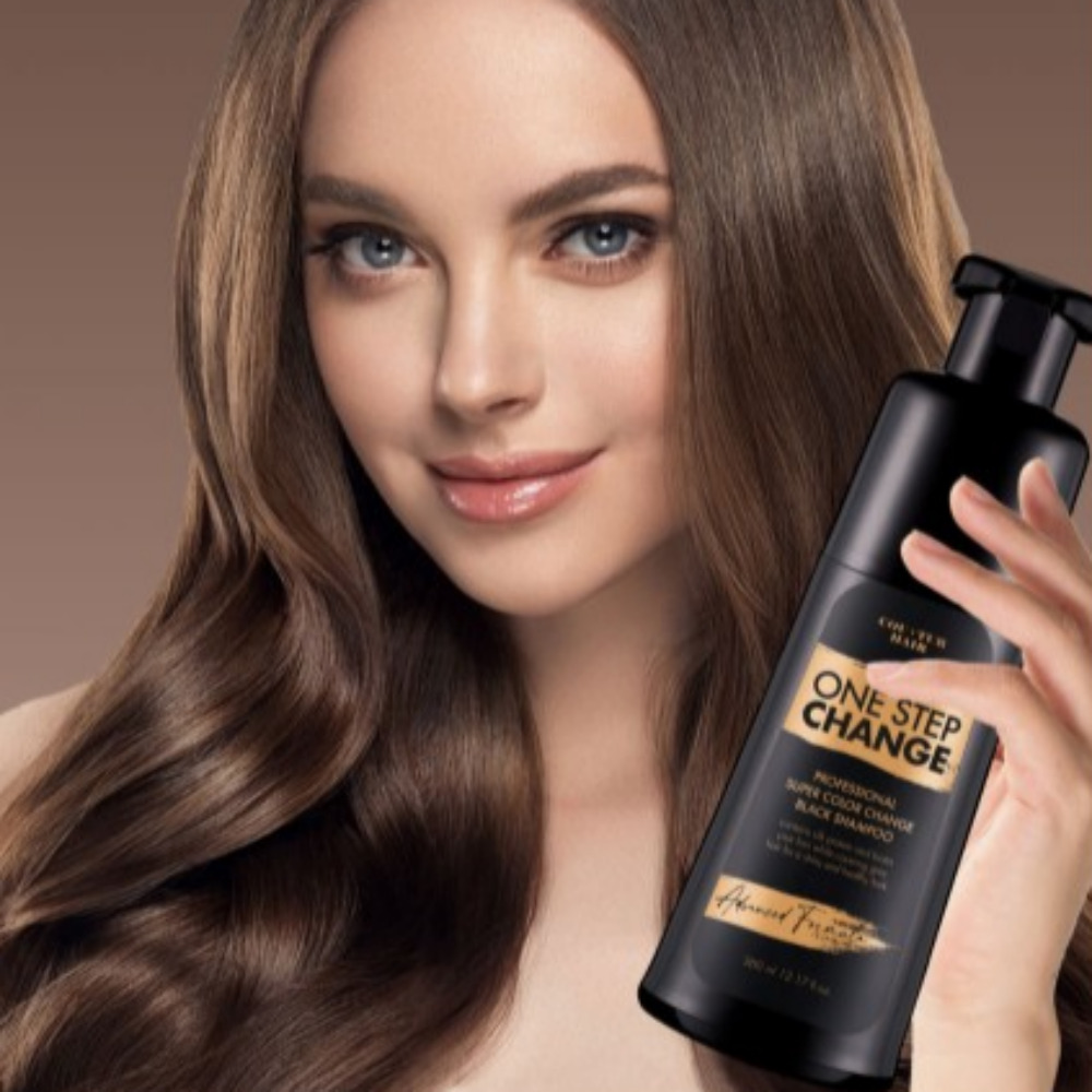 꾸뛰르새치염색샴푸 원스텝체인지 꾸띄르 뀌뜨르 대용량 조혜련샴푸 360ml 2개 - 상품 이미지