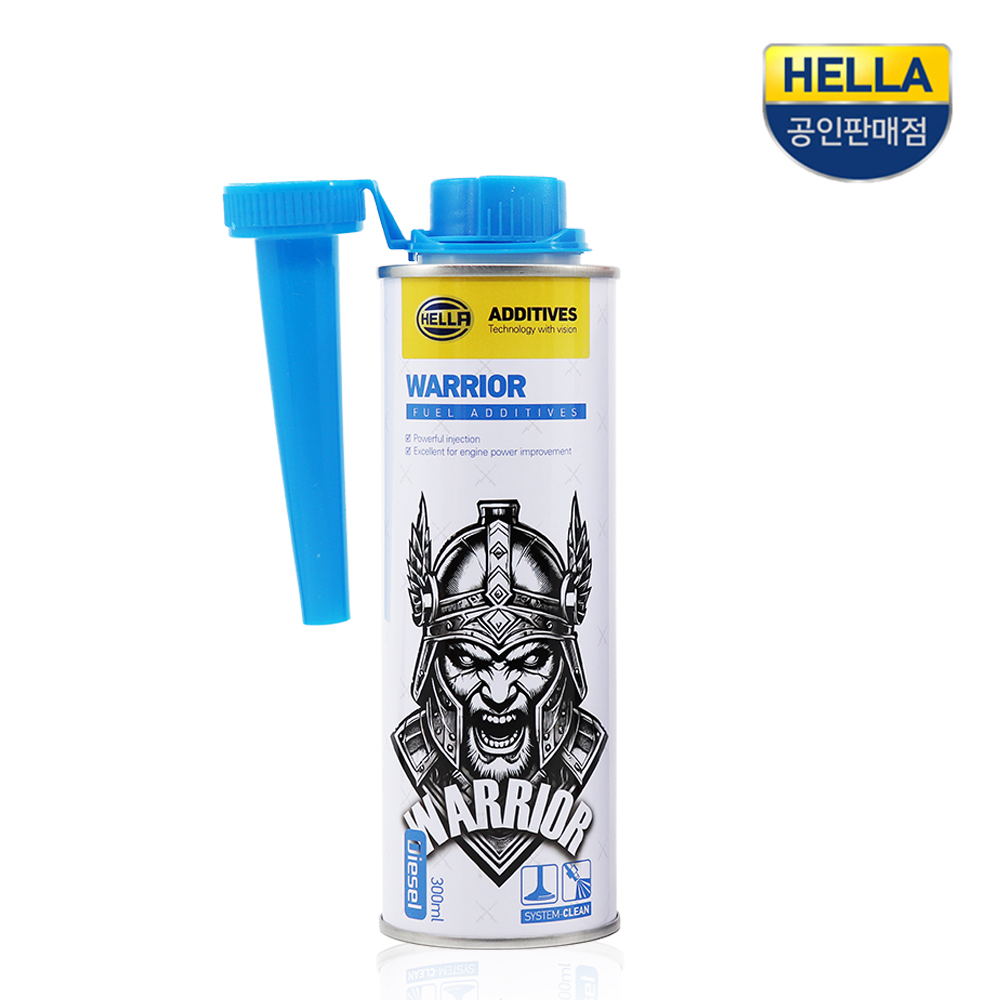 독일 HELLA 헬라 워리어 연료첨가제 300ML 휘발유 가솔린용 경유 디젤용 - 상세 이미지 3