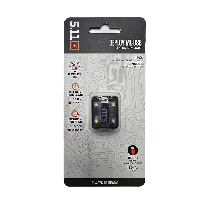 5.11 택티컬 디플로이 ML-USB 미니 라이트(블랙) - Deploy ML-USB Mini Safety Light - 상세 이미지 2