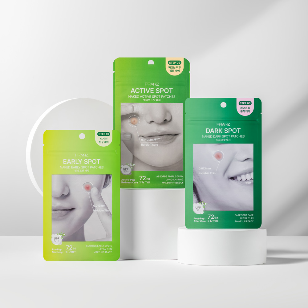 [1+1] 프란츠 네이키드 스팟 여드름 패치 (교차가능) 제품 이미지