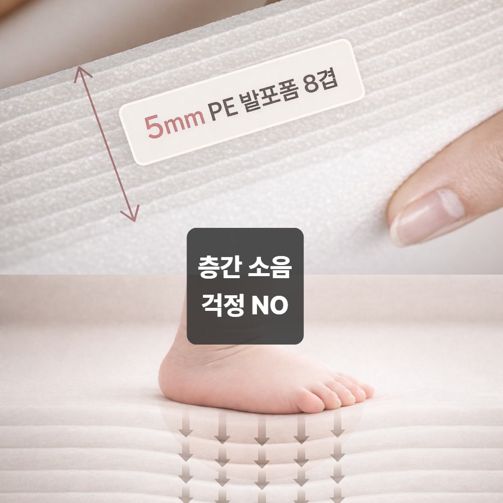 국산 avec 아이매트 올핏 향균 양면 놀이방매트 200x280 빅사이즈 틈새없는 아기 이미지 6