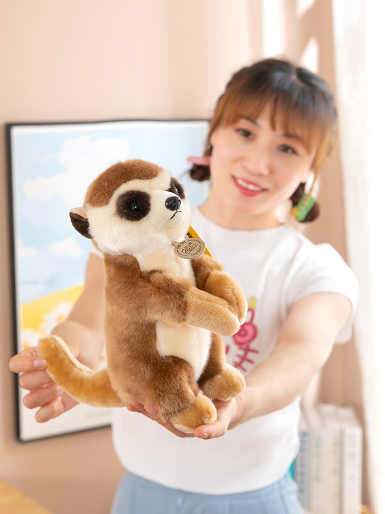 미어켓인형 귀여운 새끼 동물 장난감 어린이 낙타 폭스와 팬서 높이 24cm - 상세 이미지 3