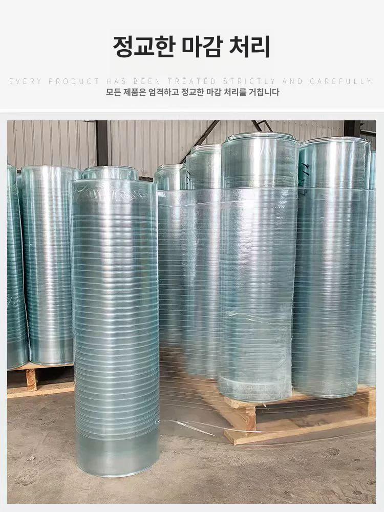 지붕자재 창고 롤 패널 단열플라스틱 온실 판넬 보드 몇 자재 외벽 너비 렉산 마감재 씩 - 상세 이미지 3