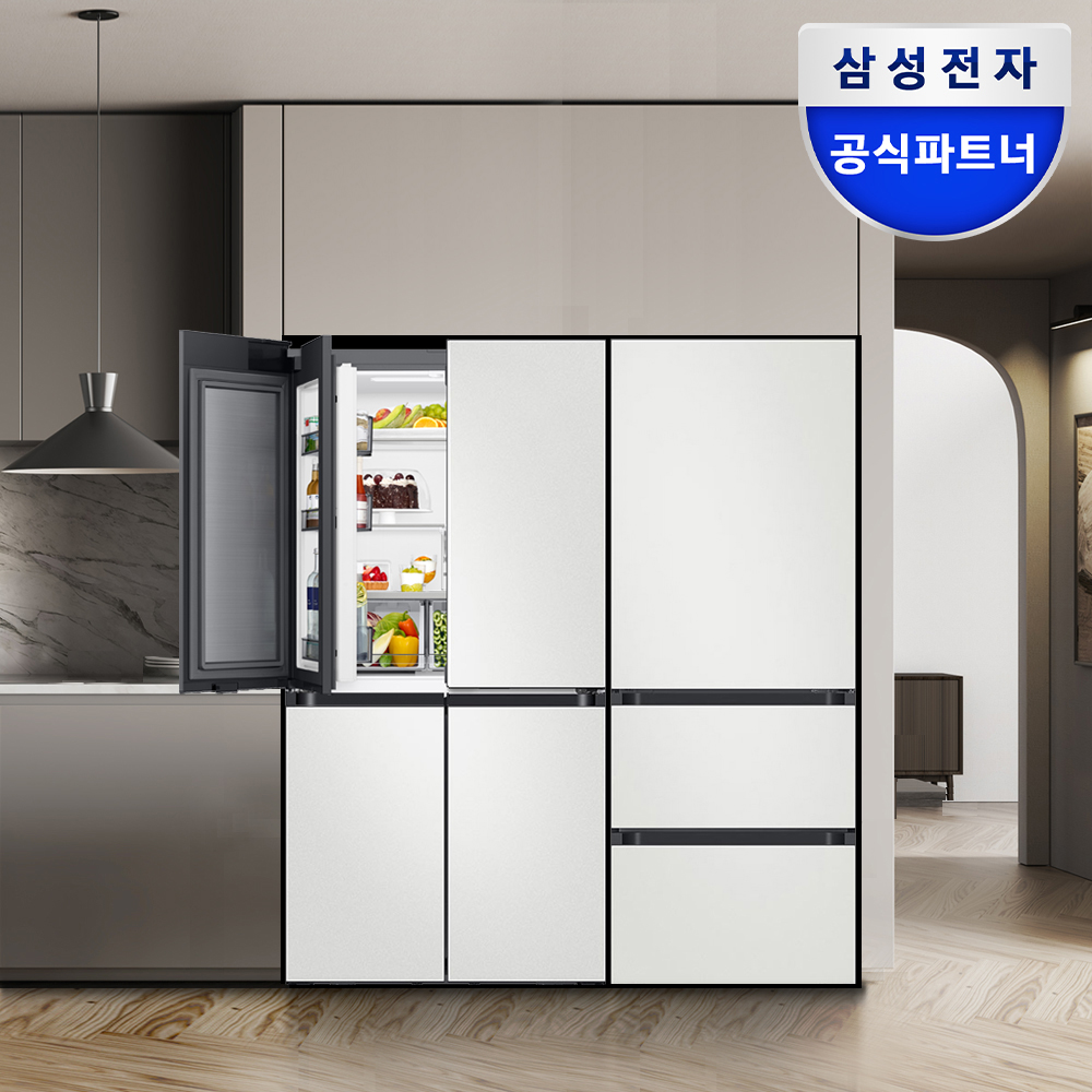 삼성 비스포크 AI 냉장고 김치냉장고 키친핏 RM70F63M2A RQ33DB74C1AP 제품 이미지