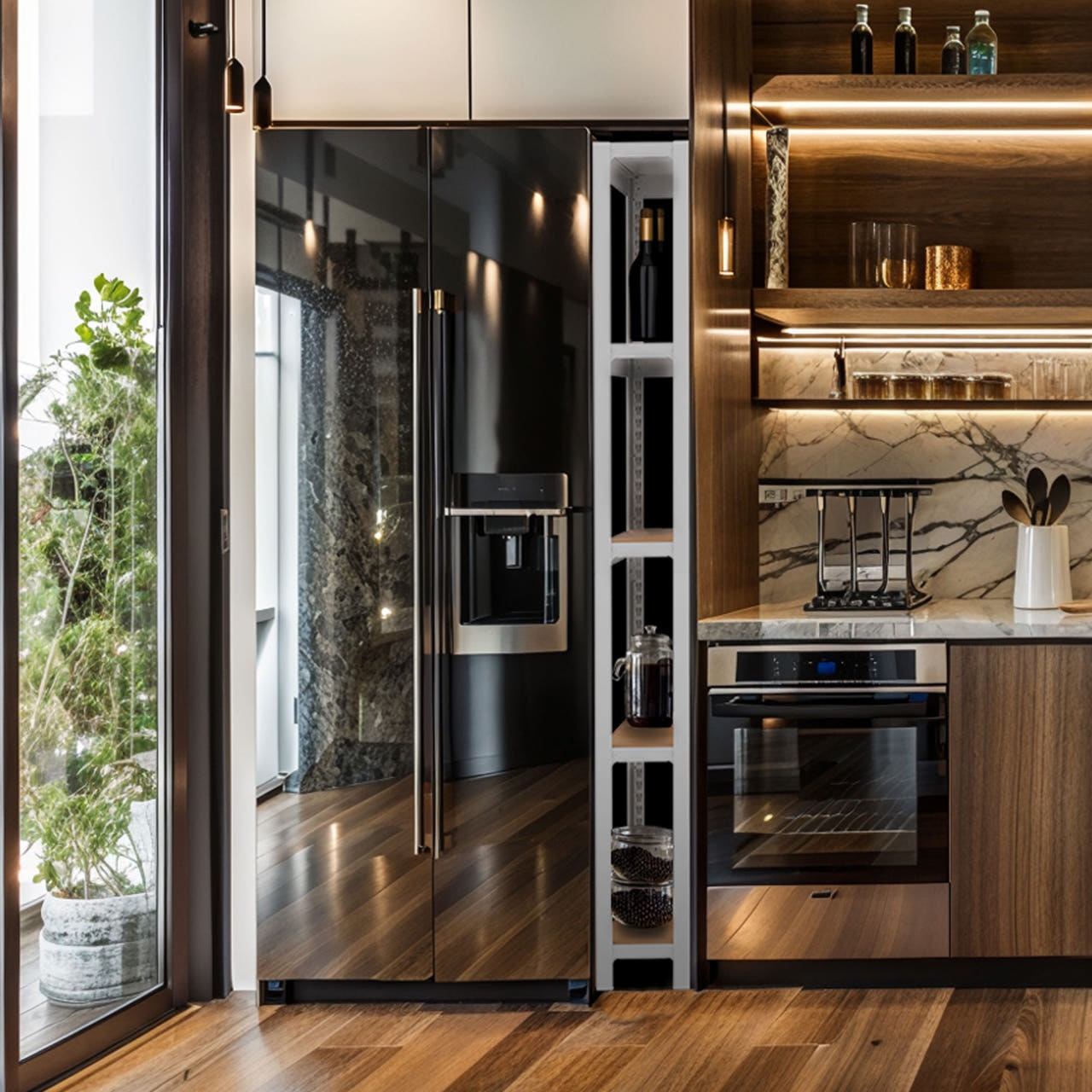 틈새수납장 철제 다용도실 베란다 거실 모듈 수납장 슬림 선반 랙 제작 3040120 5단