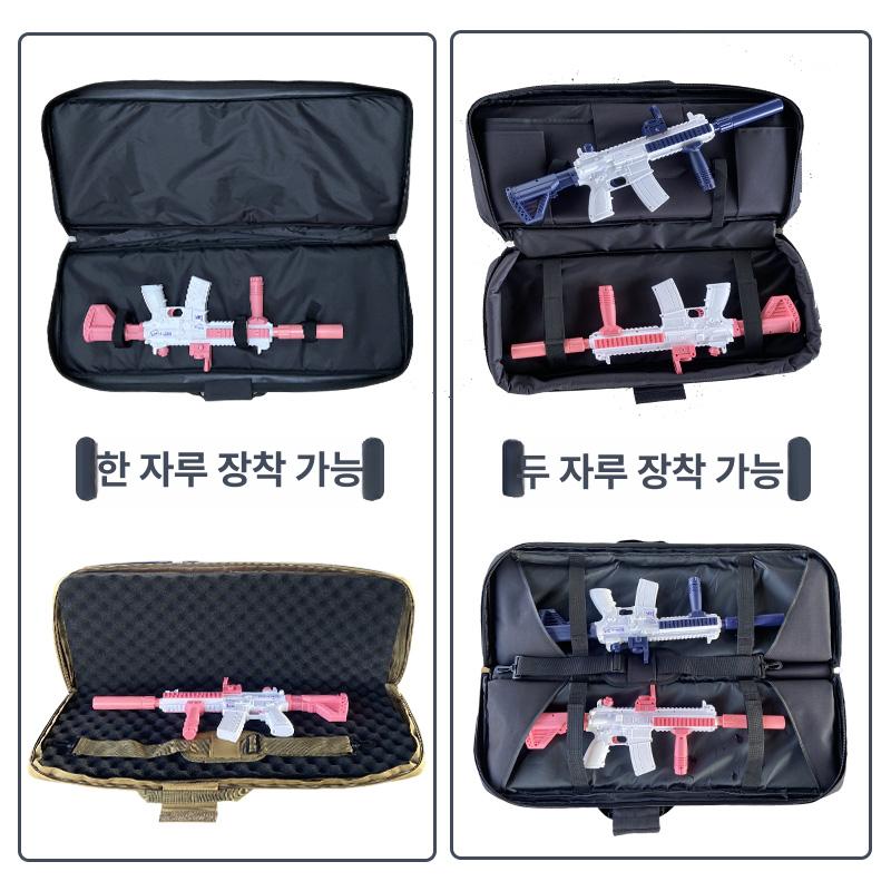 대용량 다기능 에어소프트건 가방 수납 전술 캐리어 블랙 에그 심플 (A 등급) 85cm - 상세 이미지 3