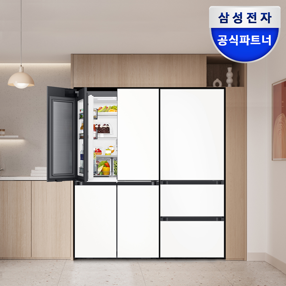삼성 비스포크 AI 냉장고 김치냉장고 키친핏 RM70F63M2Z RQ33DB74C1AP 제품 이미지