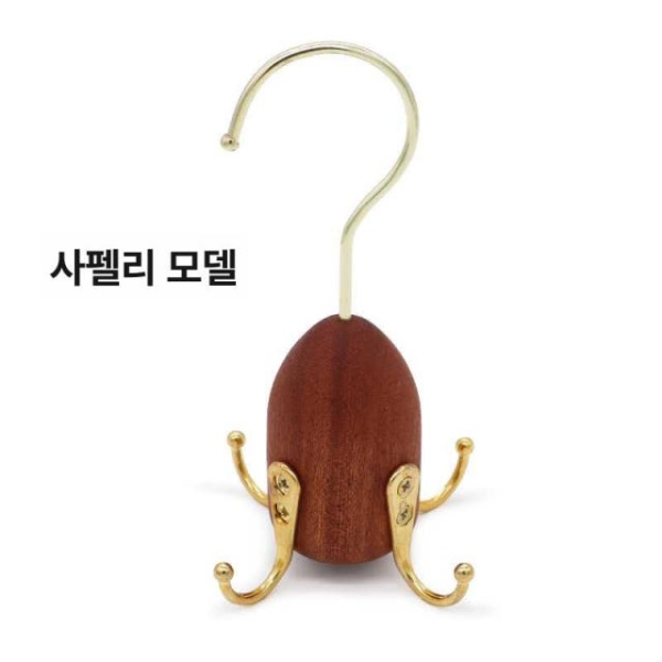 프리미엄 비치우드스타일 옷걸이 스탠딩 벽걸이 드레스룸 너도밤나무 매장 4발톱 후크 4발톱 후크 비치우드스타일 - 상세 이미지 4