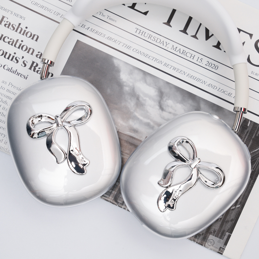 우먼스9999 에어팟맥스 케이스 커버 Airpods Max 하트 투명 이어컵 완벽 호환 - 상세 이미지 4