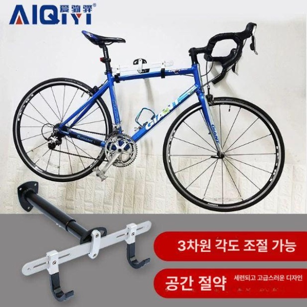 프리미엄 거치대 정비대 겸용 보관함 보관용 매장 전시대 진열대 더블 레드 후크 회전가능 50kg 스테인리스 스틸 나사 벽걸이 - 상세 이미지 5