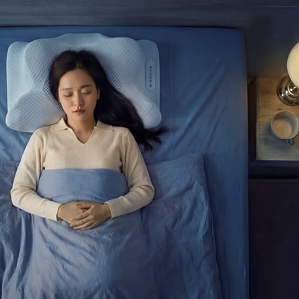 제스파 베개 경추 커버 옆잠 어깨 목 마사지기 안마기 메모리폼 추천 숙면 수면참견 단잠 ZP5840 - 상세 이미지 5