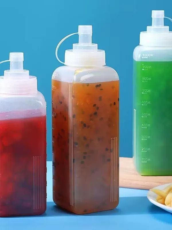 업소용 소스통 식당 소스병 넓은입구 케찹 대용량 대구경 600ml 1개 - 상세 이미지 4