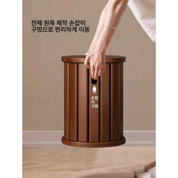프리미엄 접이식 야외용 원목체어 테라스 행사용 보조 카페 매트 4단 스택 월넛 매트 4단 스택 월넛 - 상세 이미지 3