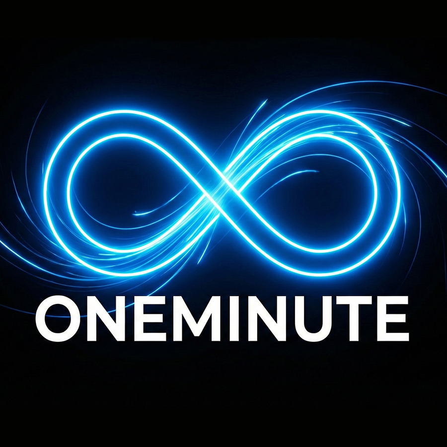 ONE MINUTE 스토어 로고