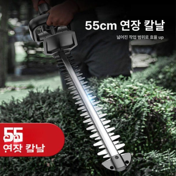 강력한 전문가용 경량 고속 브러시리스 싱글 15셀 조경용 전기톱 전정기용 정원관리 전지톱 가정용 수입 브러시리스 듀얼 10셀 - 상세 이미지 5