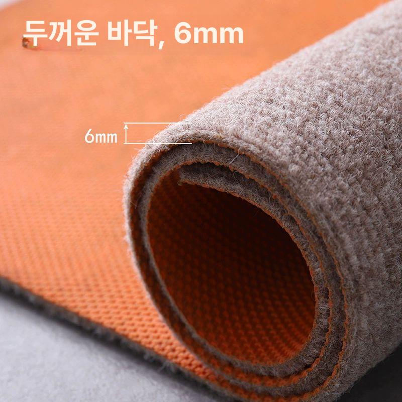 바닥보호매트 긁힘방지 깔개 의자매트 120x150cm 그레이 120 x 120CM - 상세 이미지 4