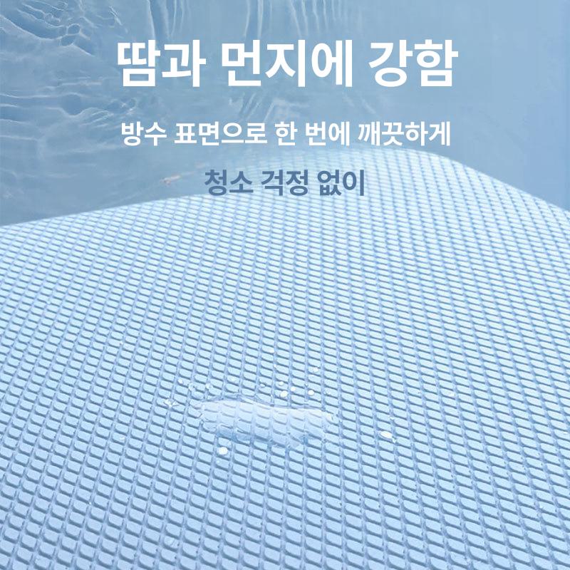 헬스 무릎 매트 패드 보호 요가 필라테스 쿠션 운동 랜덤컬러 30x20x5cm - 상세 이미지 5