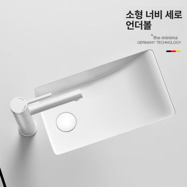 고급 가정용 건식 간이 세면볼 대리석 교체용 18인치 수도꼭지 포함 16인치 배수구포함 - 상세 이미지 4