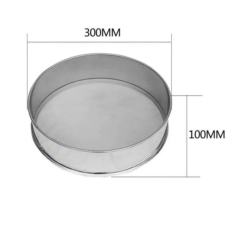 전동 분말 선별기 여과기 스테인리스 체치는 그물망1 30cm 프레임 10cm 스크린1개커버1개 - 상세 이미지 5