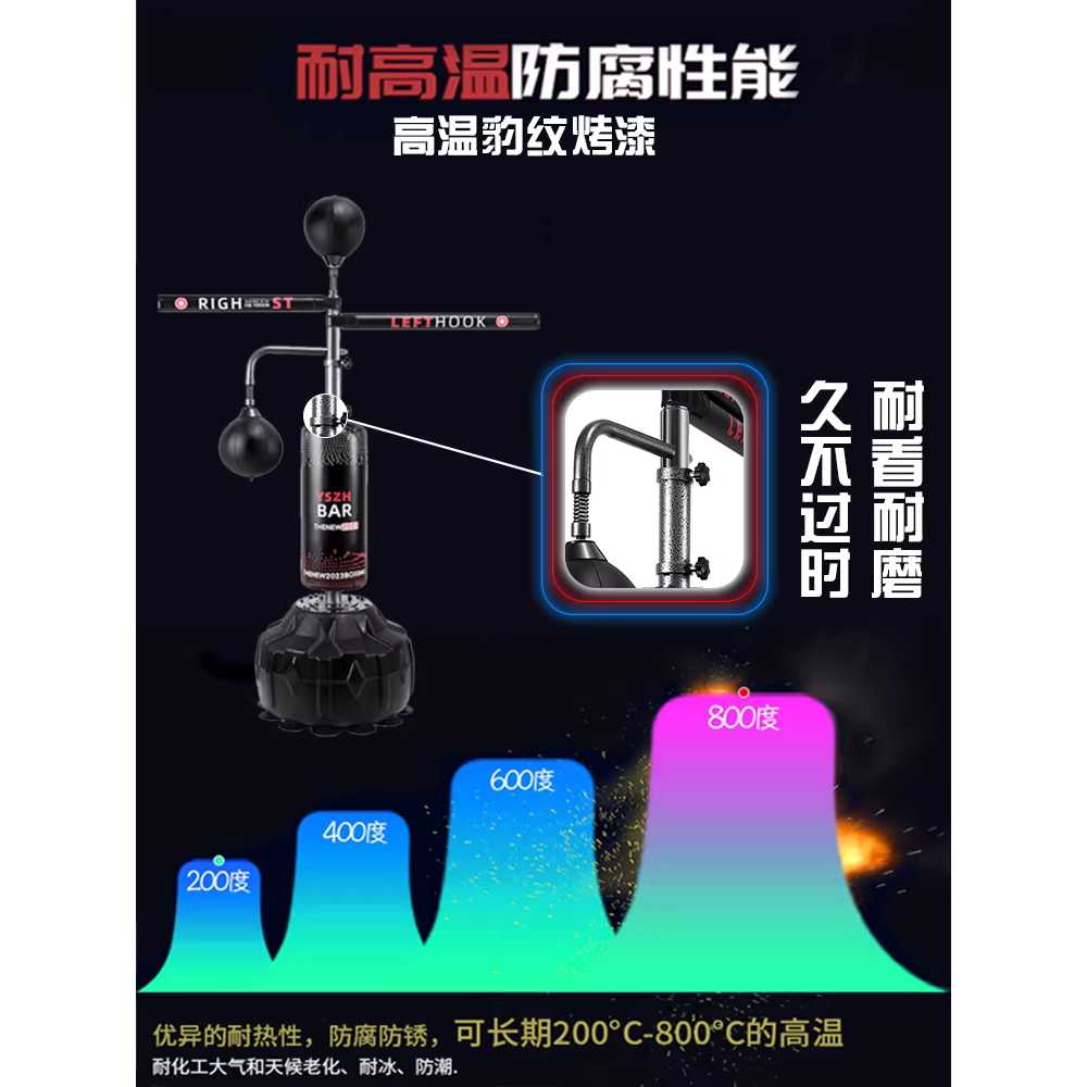 회전 샌드백 권투 복싱연습 펀칭볼 스피드볼 킥복싱 성인용 - 상세 이미지 4